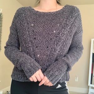 🛍Cropped Black Sweater